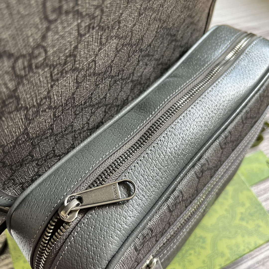 Gucci 724704 Ophidia Messenger Bag Grey