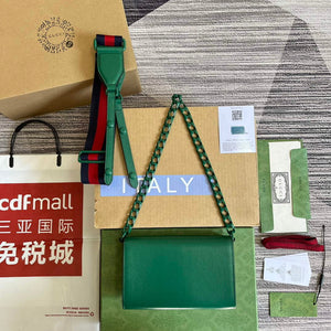 Gucci 724713 Gucci Horsebit 1955 mini bag Green - Default Title - View 2