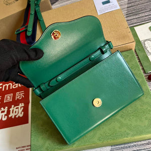 Gucci 724713 Gucci Horsebit 1955 mini bag Green - Default Title - View 8
