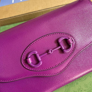 Gucci 724713 Gucci Horsebit 1955 mini bag Purple - Default Title - View 6