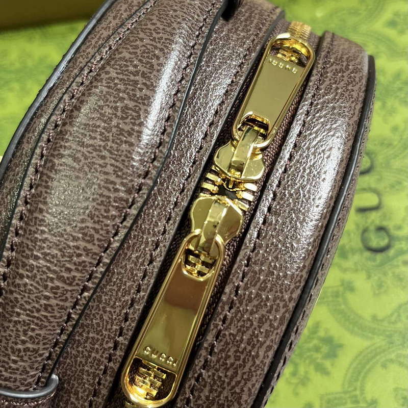 Gucci 725147 Ophidia Mini Chain Bag Brown