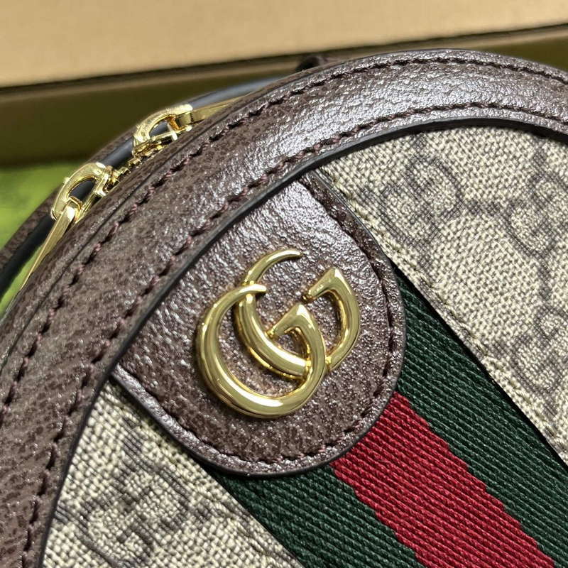 Gucci 725147 Ophidia Mini Chain Bag Brown - Default Title - View 6