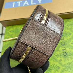 Gucci 725147 Ophidia Mini Chain Bag Brown - Default Title - View 7
