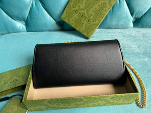 Gucci 725215 Gucci Blondie continental chain wallet Black - Default Title - View 2