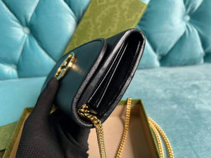 Gucci 725215 Gucci Blondie continental chain wallet Black - Default Title - View 3