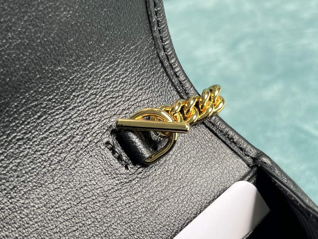 Gucci 725215 Gucci Blondie continental chain wallet Black - Default Title - View 9
