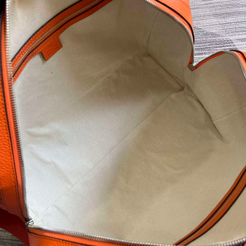 Gucci 725282 Jumbo GG Small Duffle Bag Orange