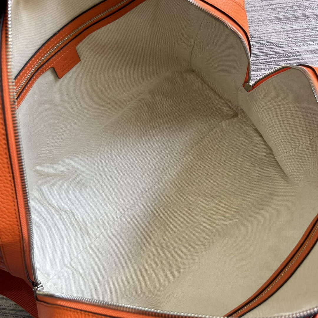 Gucci 725282 Jumbo GG Small Duffle Bag Orange