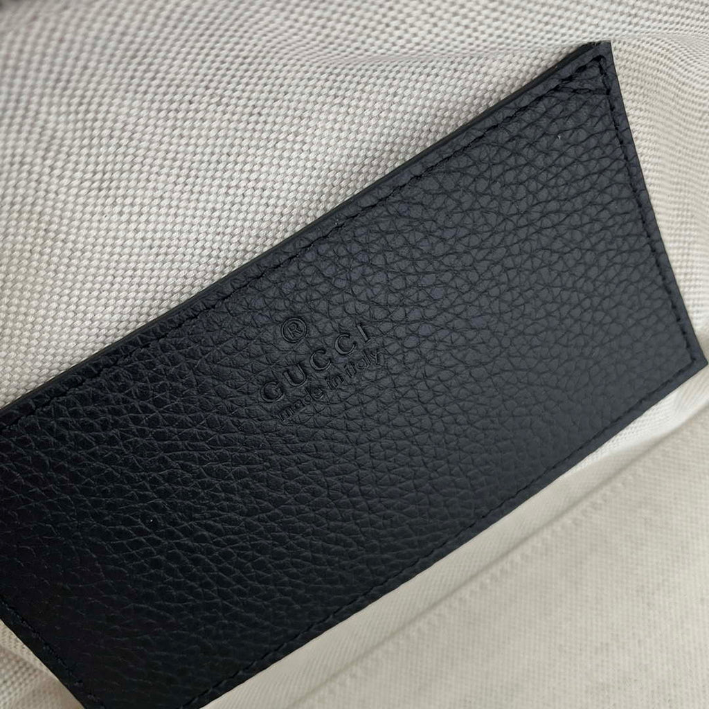 Gucci 725292 Jumbo GG Mini Duffle Bag Black