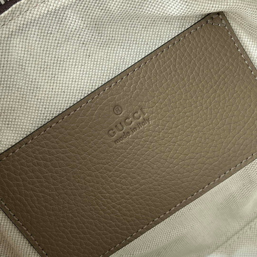 Gucci 725292 Jumbo GG Mini Duffle Bag Gray