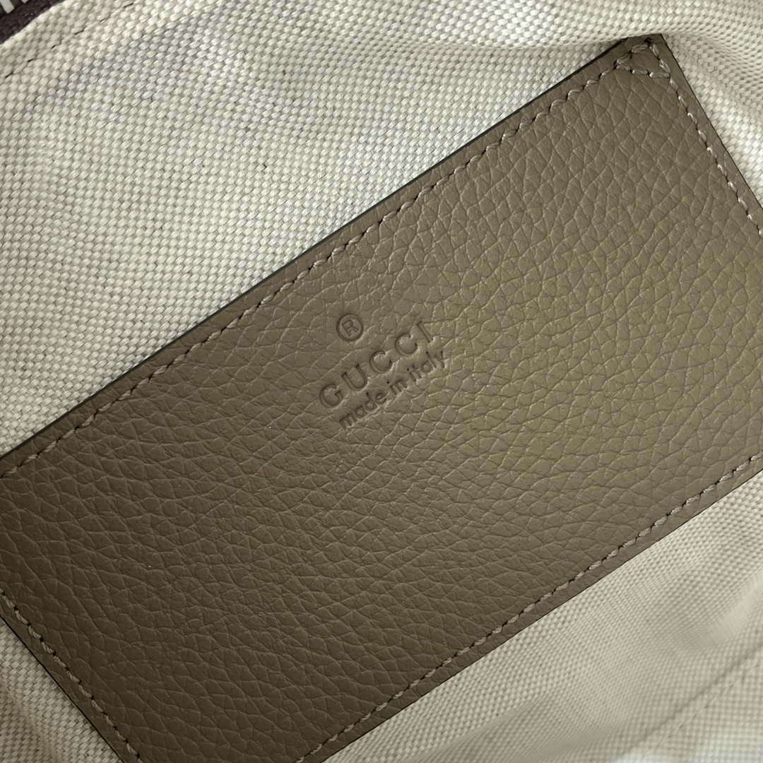 Gucci 725292 Jumbo GG Mini Duffle Bag Gray - Default Title - View 8