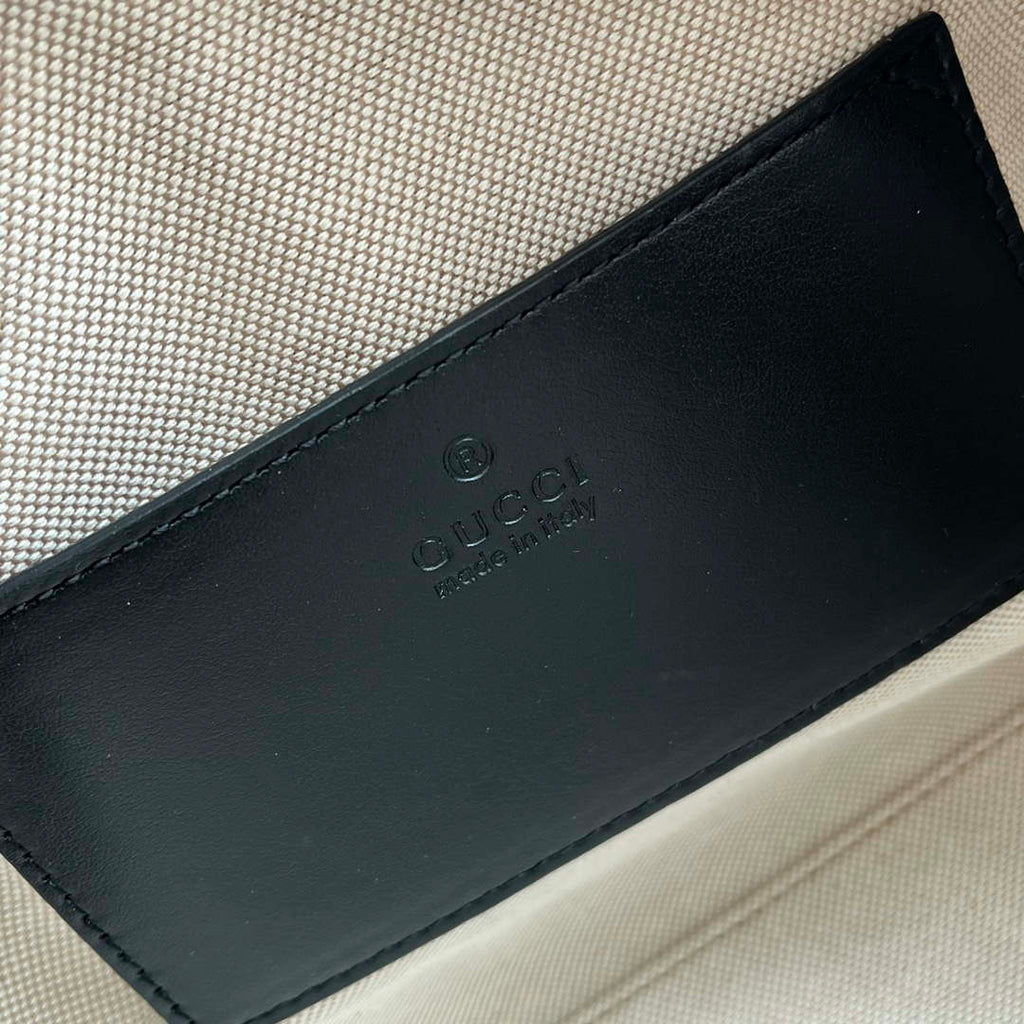 Gucci 725292 Jumbo GG Mini Embossed Bag Black
