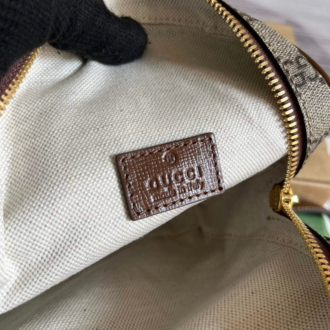 Gucci 725654 Multi-function bag with Interlocking G Brown - Default Title - View 9