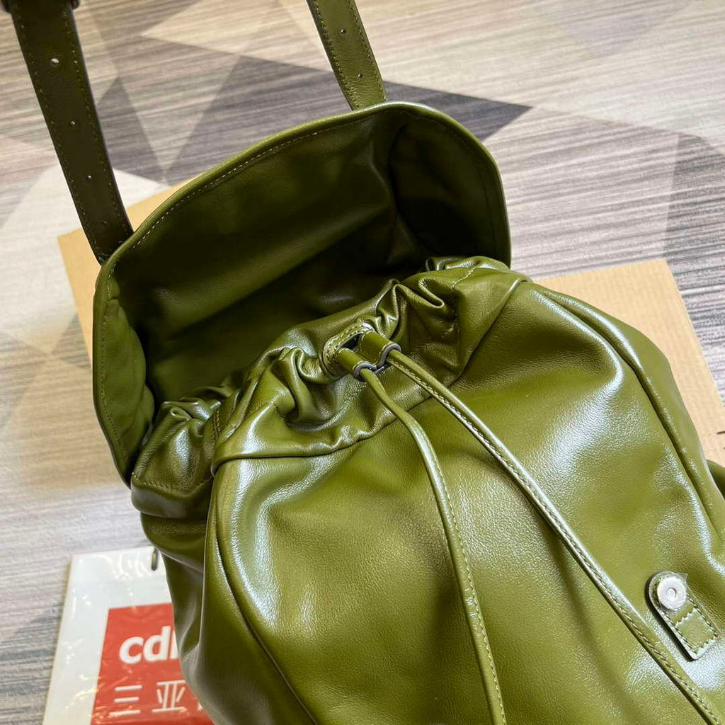 Gucci 725657 Backpack With Tonal Double G Forest green
