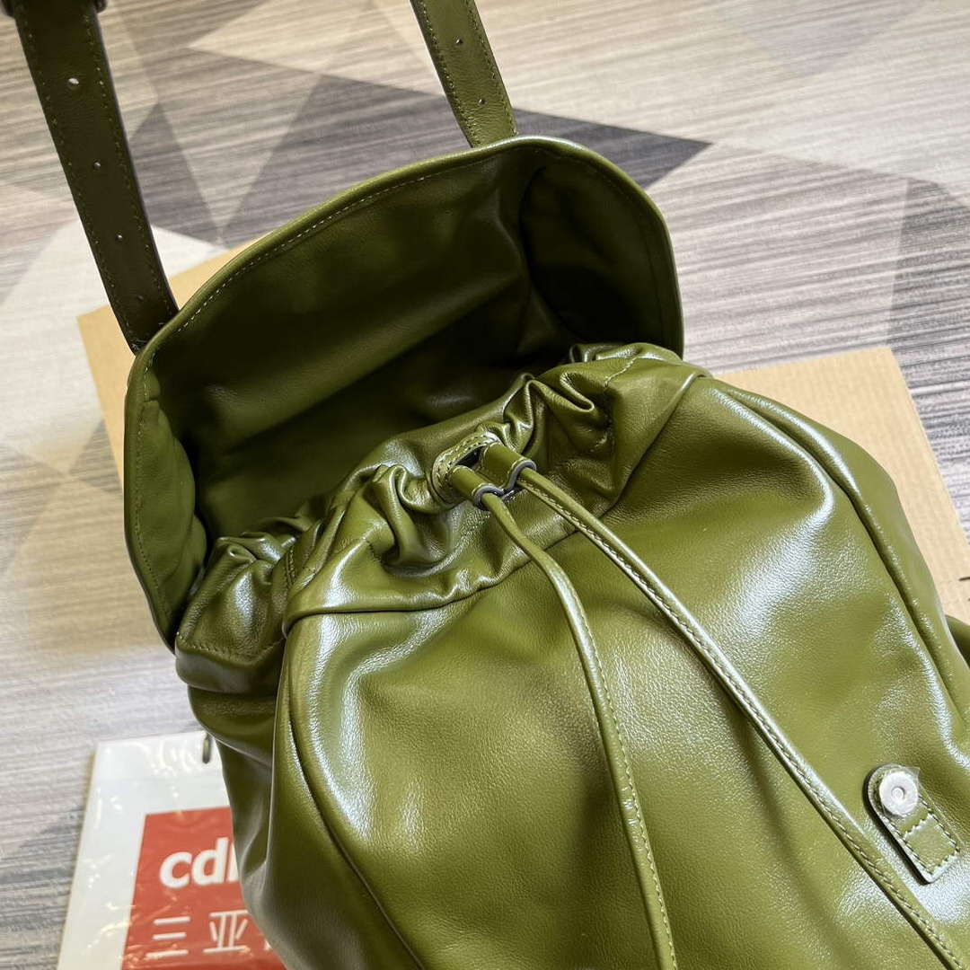 Gucci 725657 Backpack With Tonal Double G Forest green