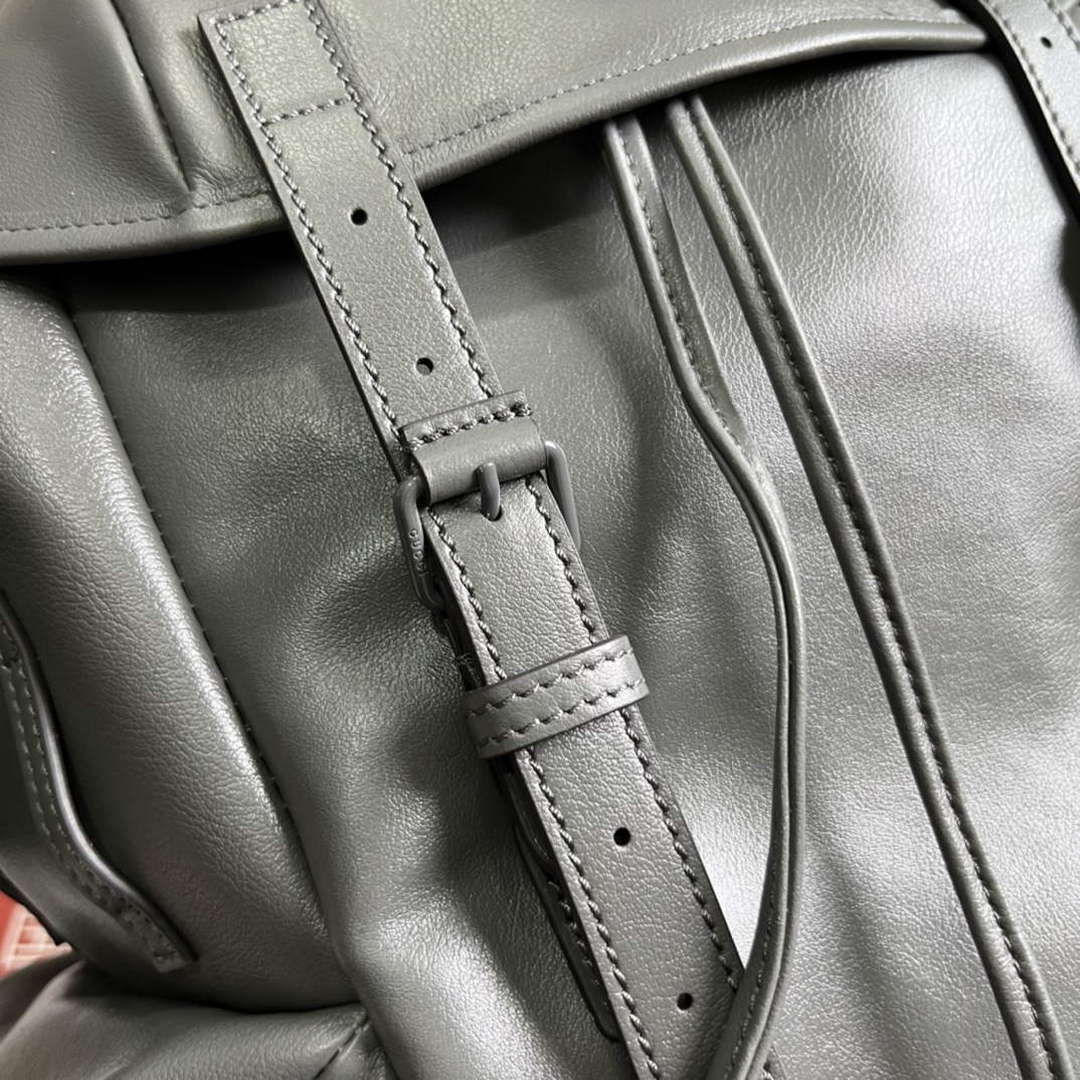 Gucci 725657 Backpack With Tonal Double G Gray - Default Title - View 6