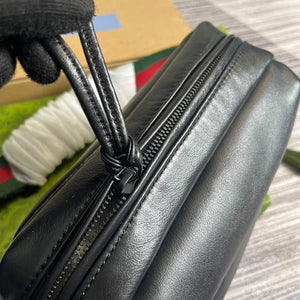 Gucci 725696 Shoulder bag with tonal Double G Black - Default Title - View 8