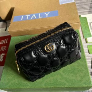 Gucci 726047 GG Matelass¨¦ Beauty Case Black - Default Title - View 5