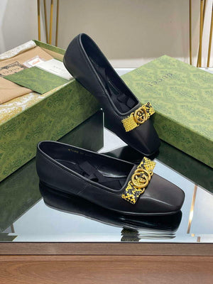 Gucci 726052 Women's Interlocking G Ballet Flat G38269 - US 4=Euro 35 - View 3