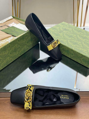 Gucci 726052 Women's Interlocking G Ballet Flat G38269 - US 4=Euro 35 - View 8