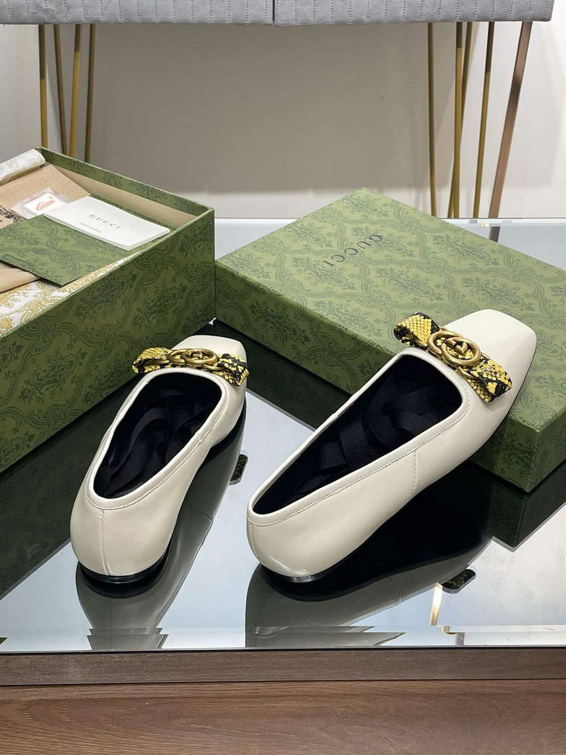Gucci 726052 Women's Interlocking G Ballet Flat G38270 - US 4=Euro 35 - View 5