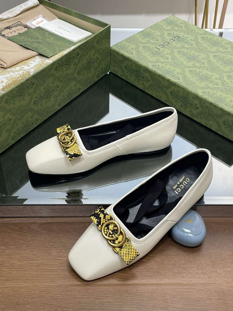 Gucci 726052 Women's Interlocking G Ballet Flat G38270 - US 4=Euro 35 - View 6