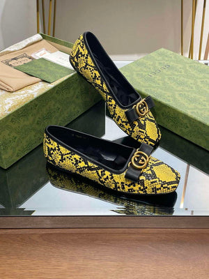 Gucci 726052 Women's Interlocking G Ballet Flat G38272 - US 4=Euro 35 - View 3