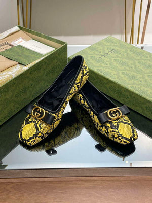 Gucci 726052 Women's Interlocking G Ballet Flat G38272 - US 4=Euro 35 - View 1