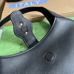 Gucci 726274 Aphrodite Medium Shoulder Bag Black - Default Title - View 8