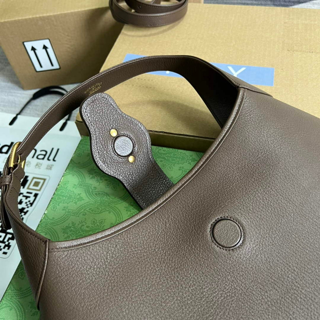 Gucci 726274 Aphrodite Medium Shoulder Bag Brown