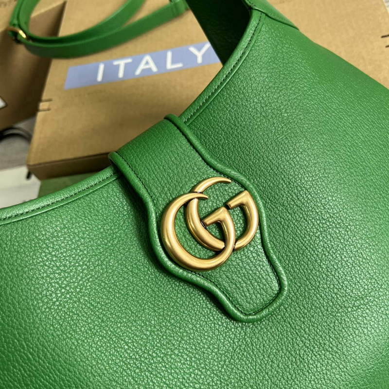 Gucci 726274 Aphrodite Medium Shoulder Bag Green - Default Title - View 5