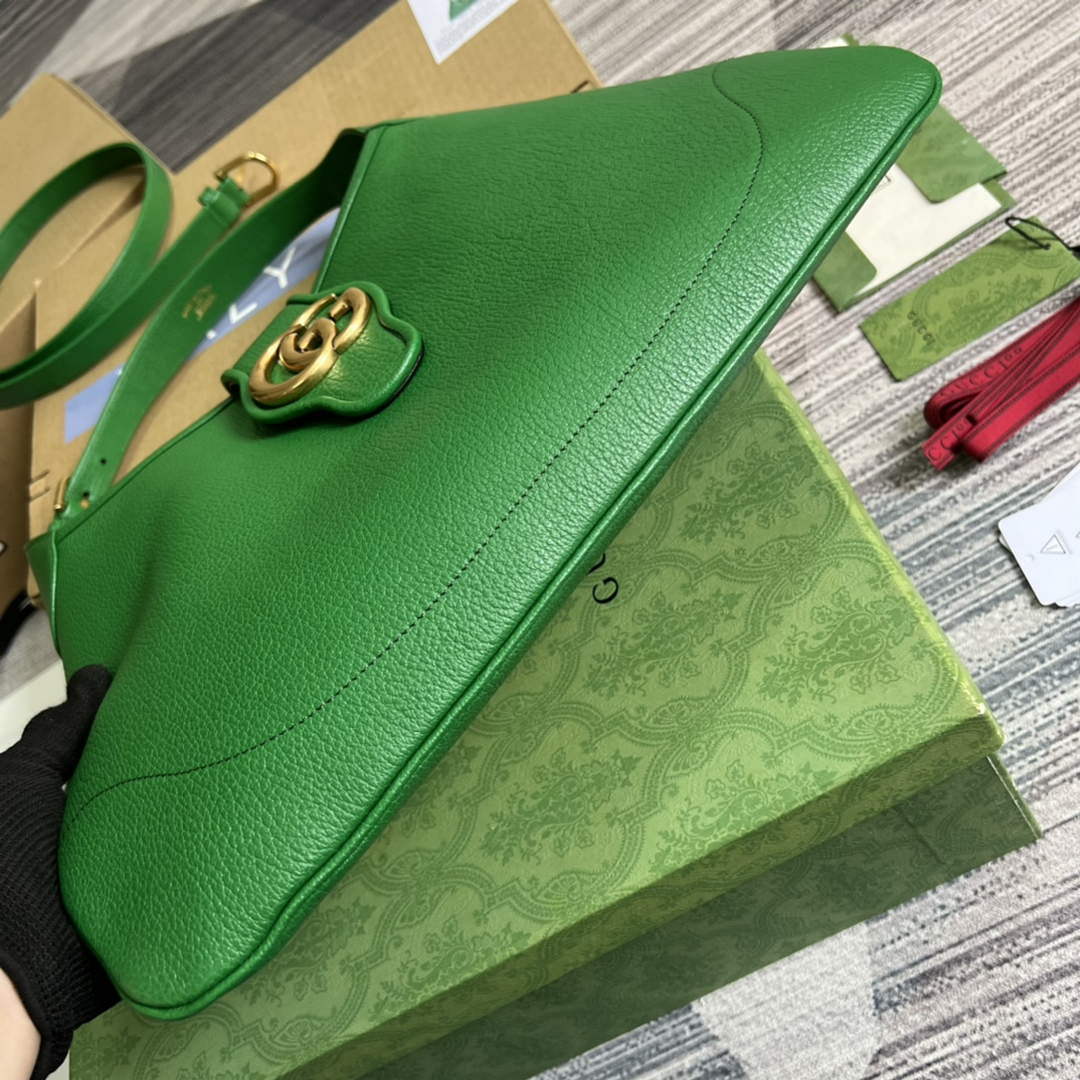Gucci 726274 Aphrodite Medium Shoulder Bag Green - Default Title - View 6