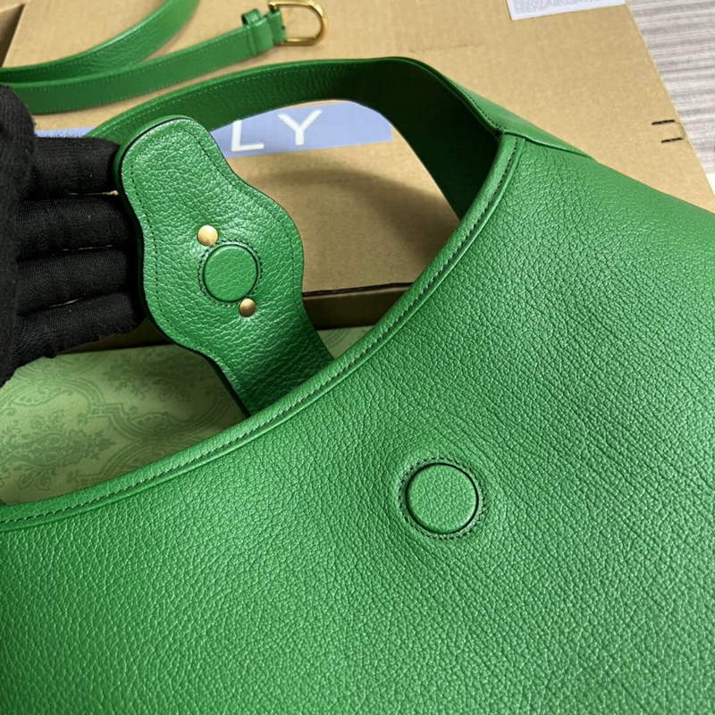 Gucci 726274 Aphrodite Medium Shoulder Bag Green - Default Title - View 7