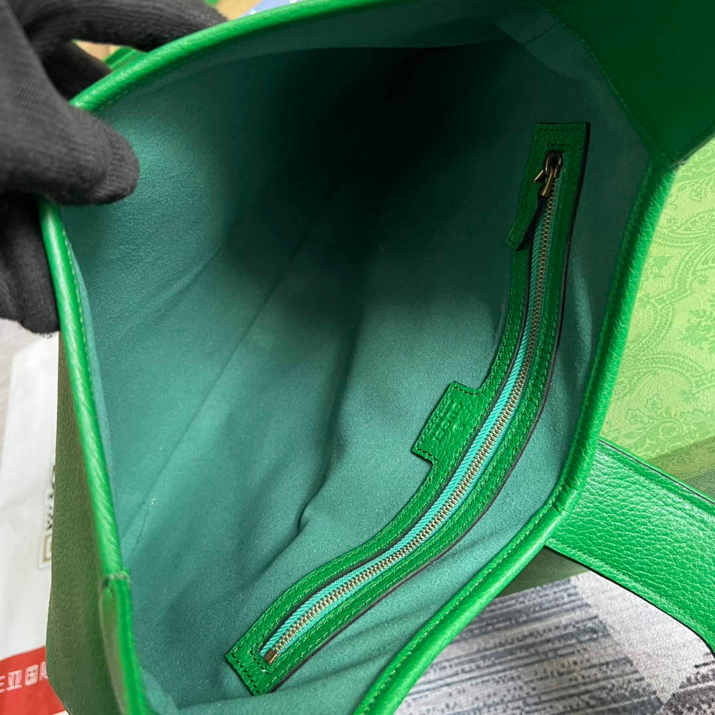 Gucci 726274 Aphrodite Medium Shoulder Bag Green