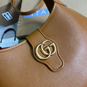 Gucci 726274 Aphrodite Medium Shoulder Bag Light Brown - Default Title - View 5