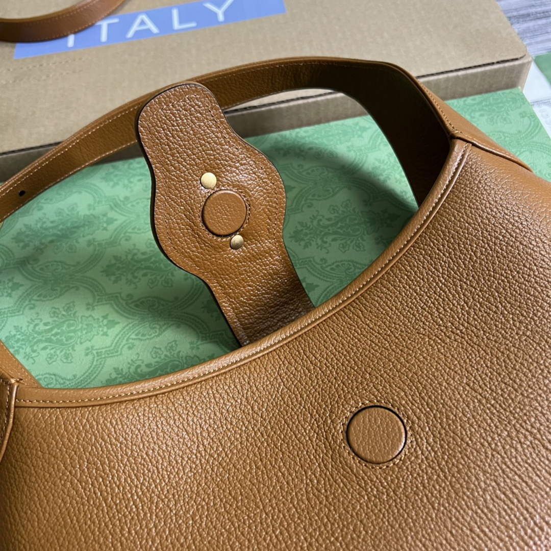 Gucci 726274 Aphrodite Medium Shoulder Bag Light Brown - Default Title - View 6