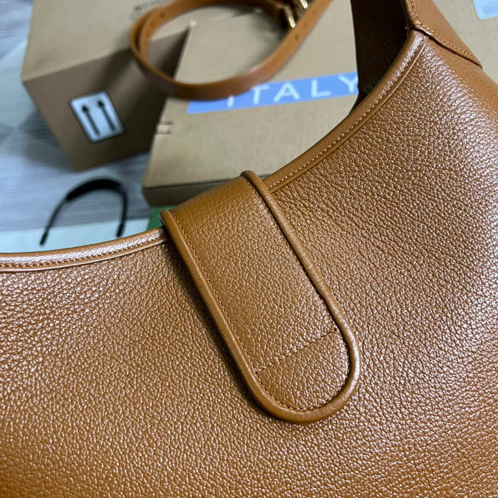 Gucci 726274 Aphrodite Medium Shoulder Bag Light Brown