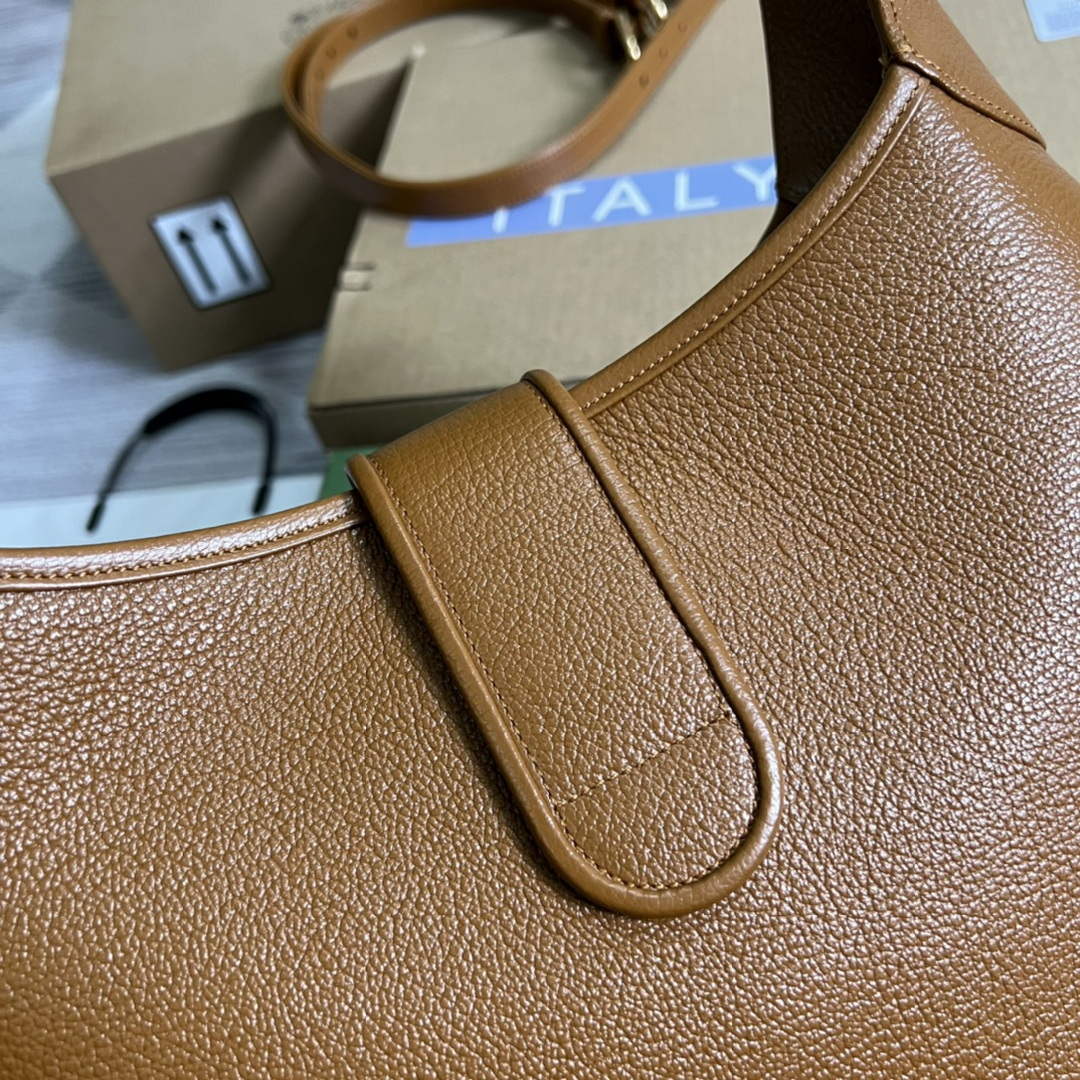 Gucci 726274 Aphrodite Medium Shoulder Bag Light Brown - Default Title - View 7