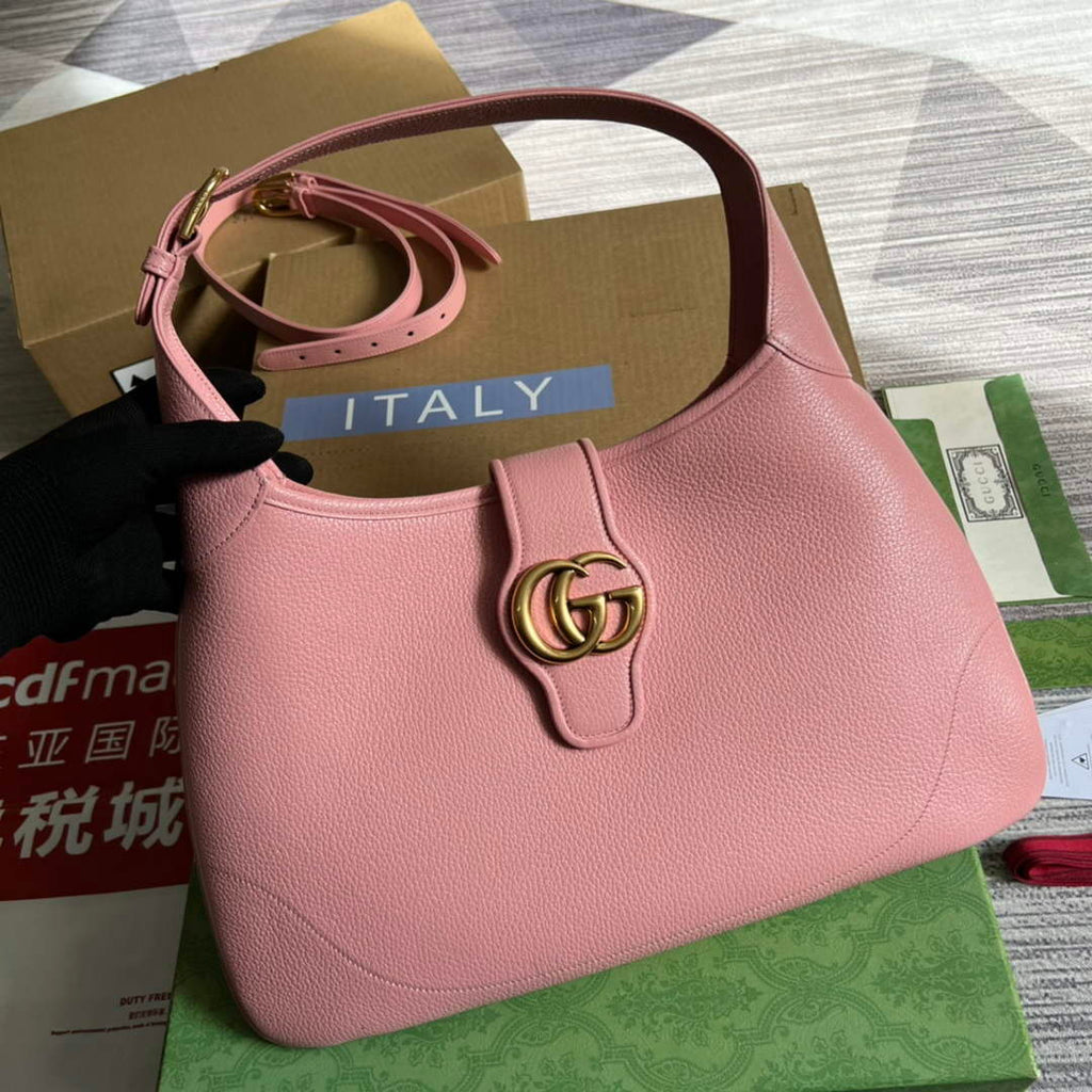 Gucci 726274 Aphrodite Medium Shoulder Bag Light Pink