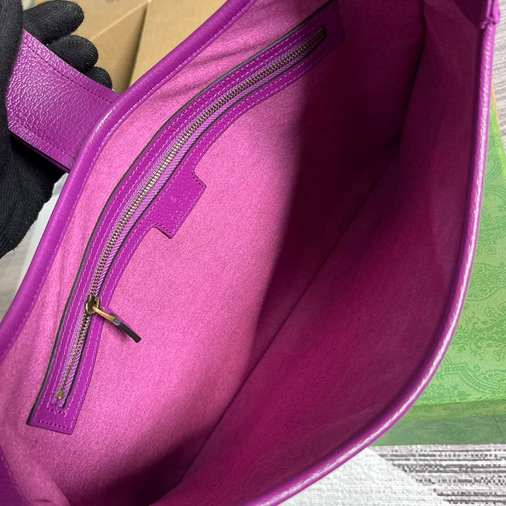 Gucci 726274 Aphrodite Medium Shoulder Bag Purple