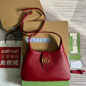 Gucci 726274 Aphrodite Medium Shoulder Bag Red - Default Title - View 1