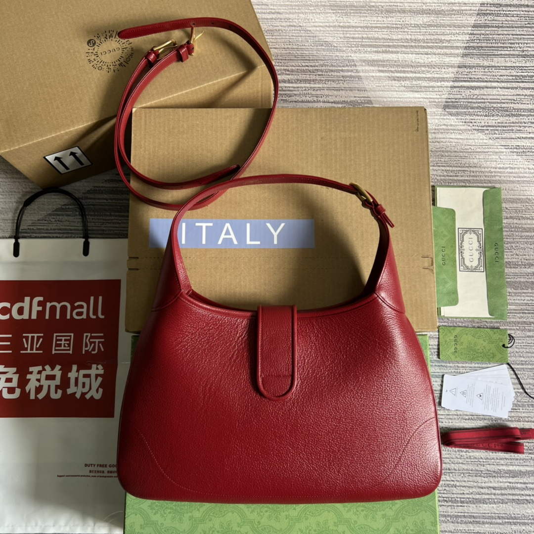 Gucci 726274 Aphrodite Medium Shoulder Bag Red - Default Title - View 2