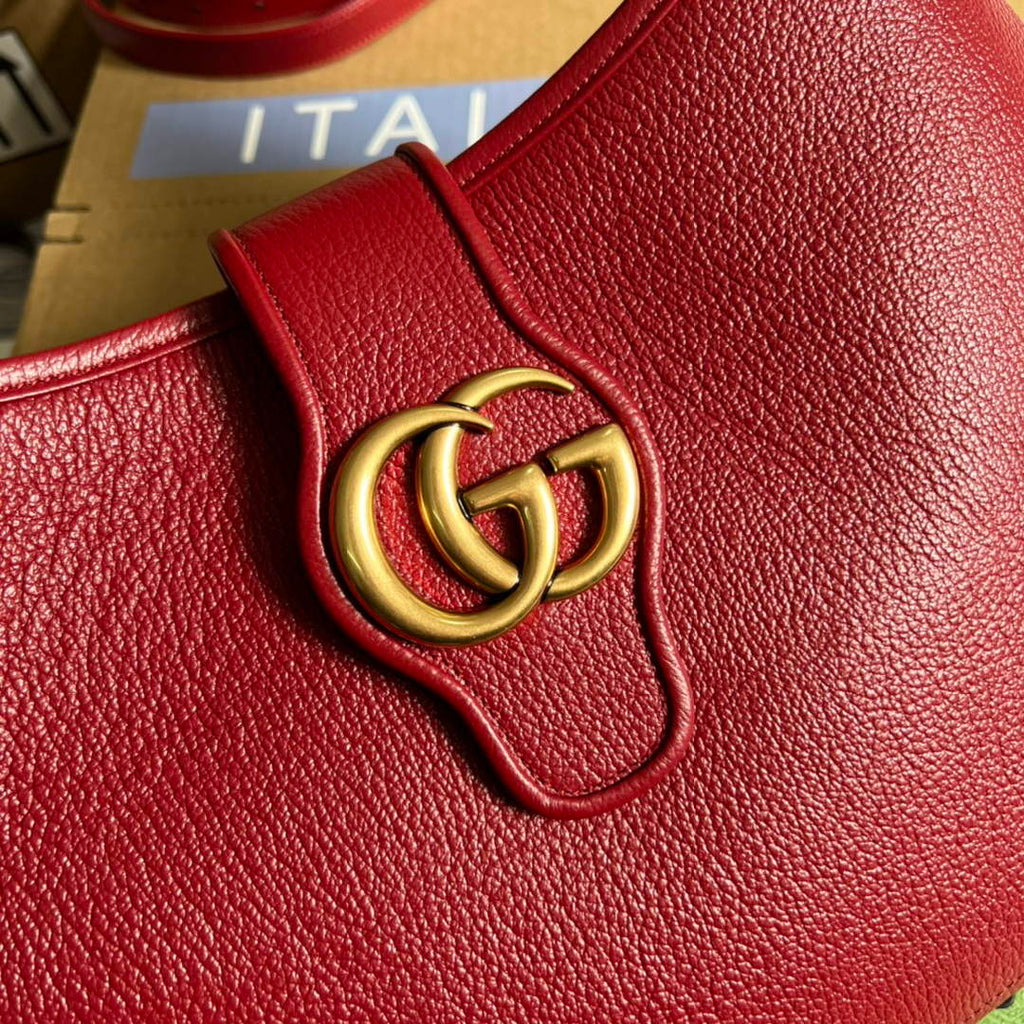 Gucci 726274 Aphrodite Medium Shoulder Bag Red