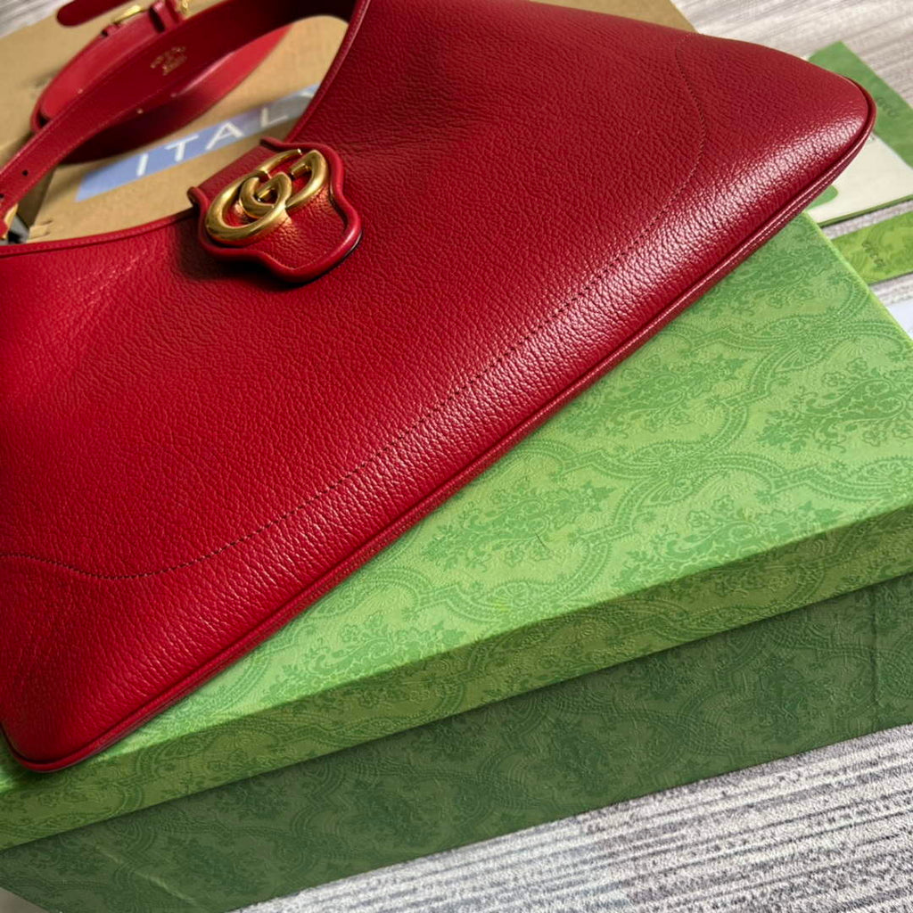 Gucci 726274 Aphrodite Medium Shoulder Bag Red