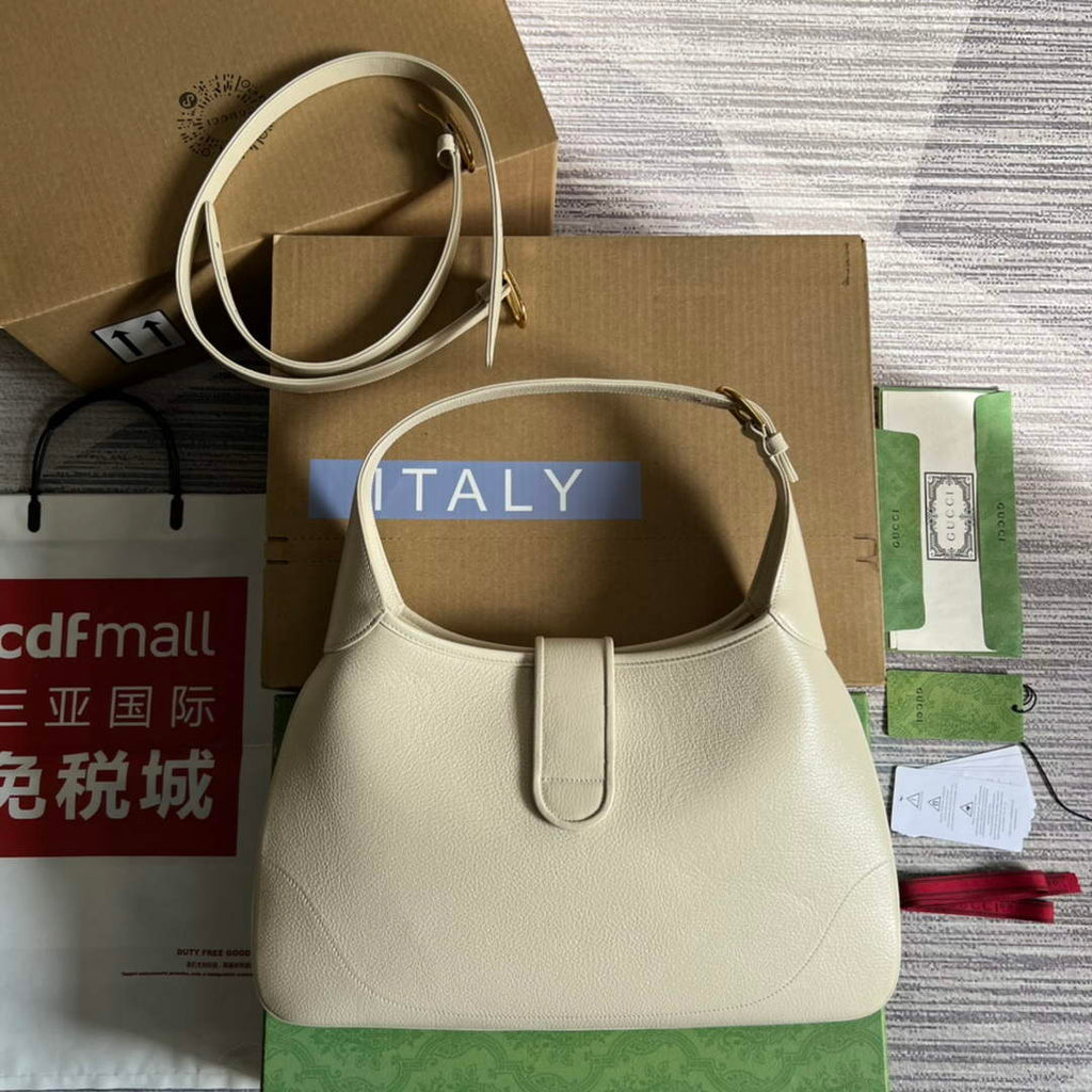 Gucci 726274 Aphrodite Medium Shoulder Bag White