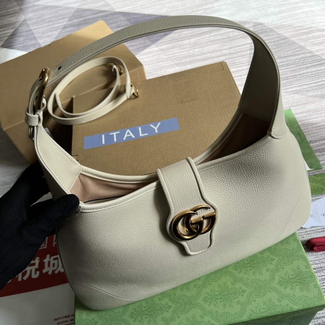 Gucci 726274 Aphrodite Medium Shoulder Bag White - Default Title - View 4