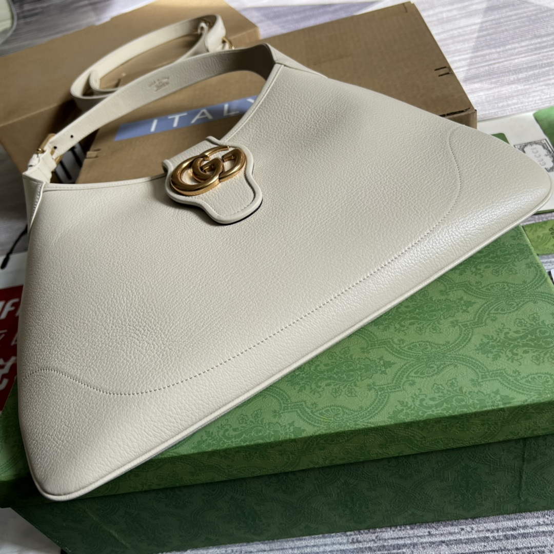 Gucci 726274 Aphrodite Medium Shoulder Bag White