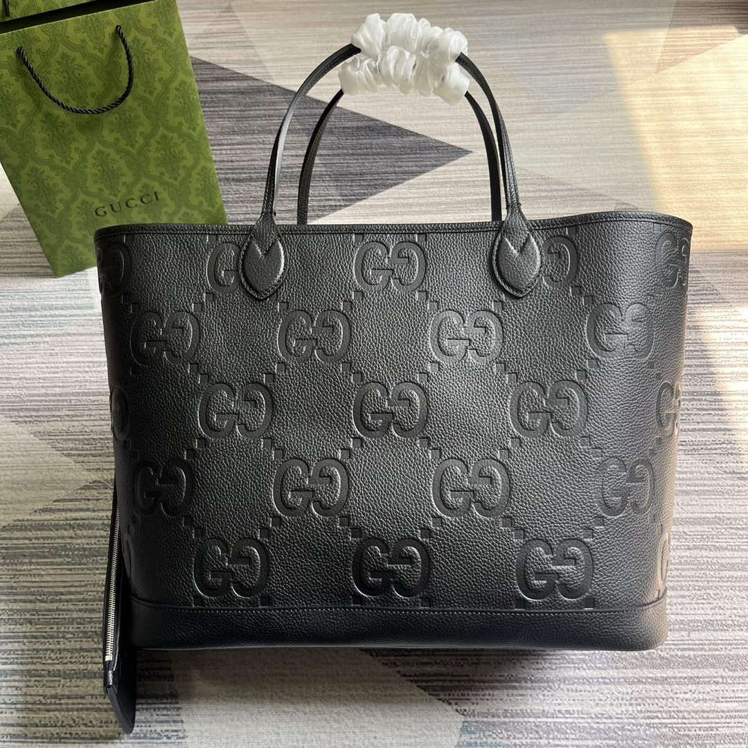 Gucci 726755 Jumbo GG large tote bag Black - Default Title - View 1