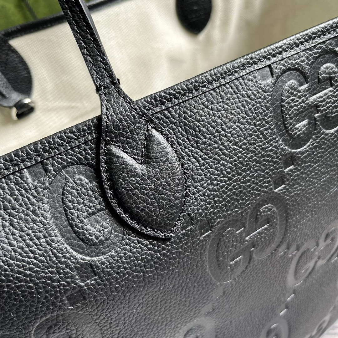 Gucci 726755 Jumbo GG large tote bag Black - Default Title - View 6