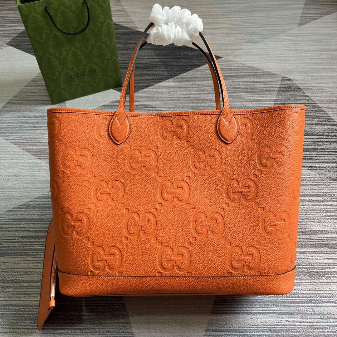 Gucci 726755 Jumbo GG large tote bag Orange - Default Title - View 2